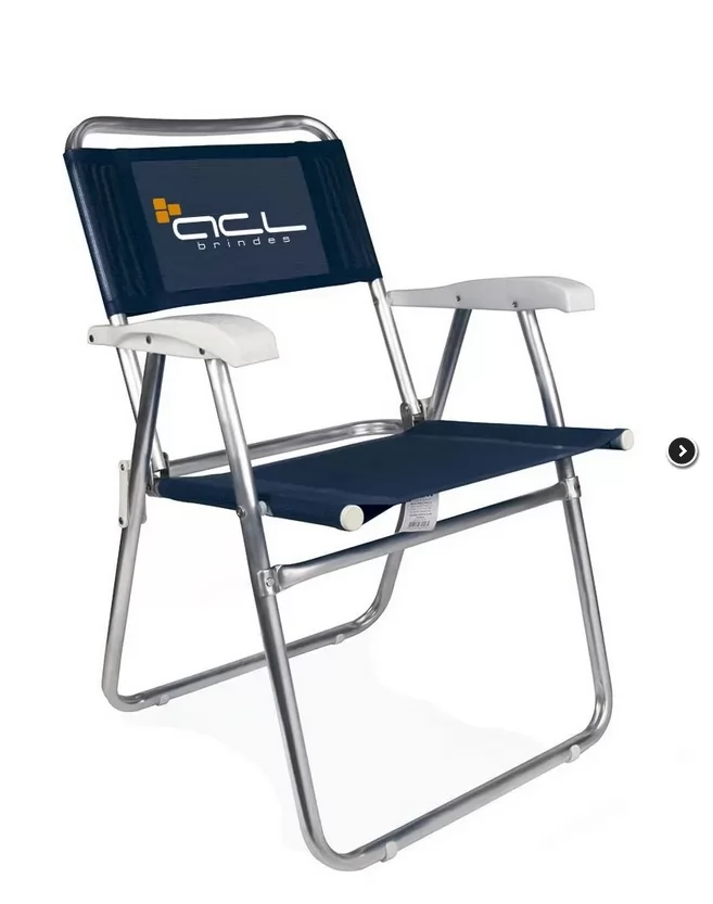 Cadeira de Praia Personalizada Conforto e Master Para Empresas
